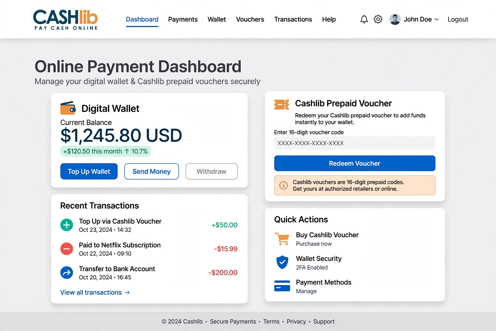 Cashlib — komplett guide, bruk, fordeler og alternativer